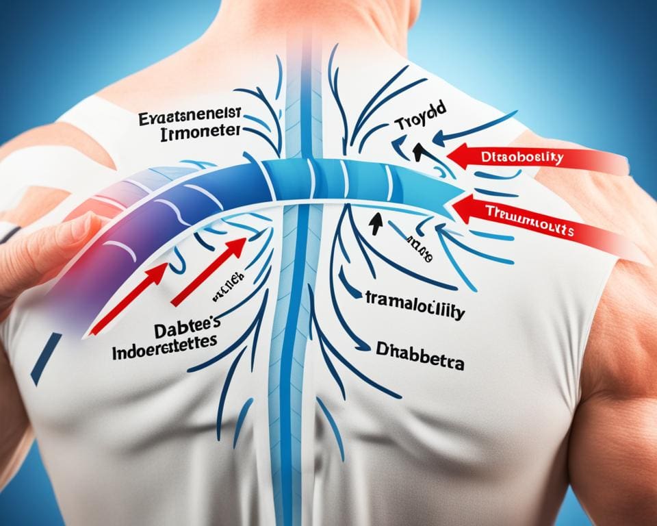 oorzaken frozen shoulder