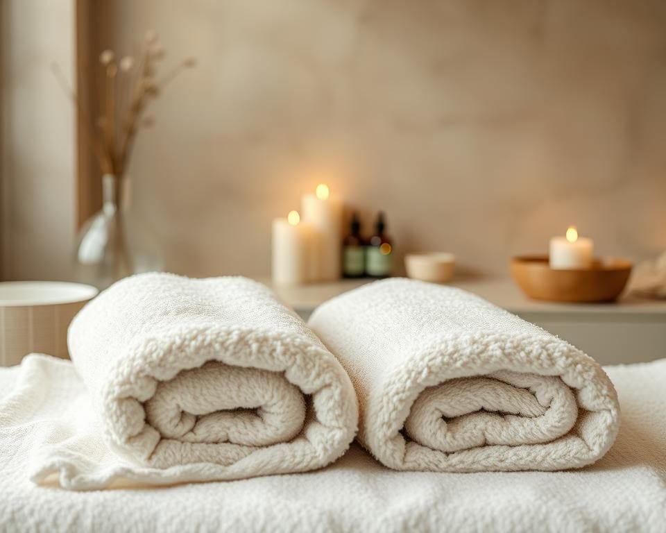 Luxe handdoeken voor een spa-ervaring thuis