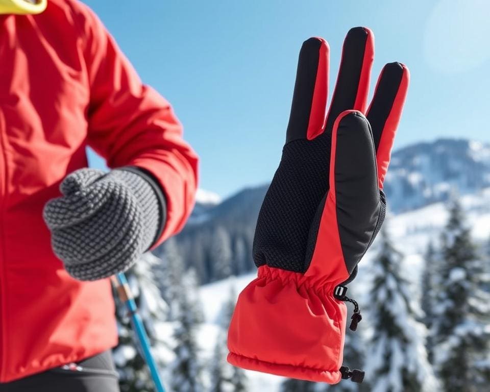 Warme handschoenen voor wintersport en outdooractiviteiten